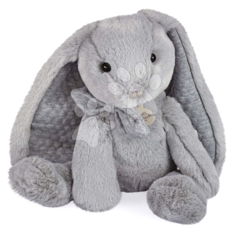 Plyšový zajačik Bunny Pearl Grey Les Preppy Chics Histoire d’ Ours sivý 40 cm v darčekovom balen