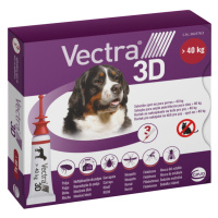 VECTRA 3D Spot-On XL pre psov nad 40 kg 8 ml 3 pipety