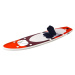 vidaXL Nafukovací Stand up paddleboard červený 300x76x10 cm