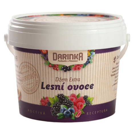 Darinka džem s extra ovocím Lesné ovocie (1 kg)