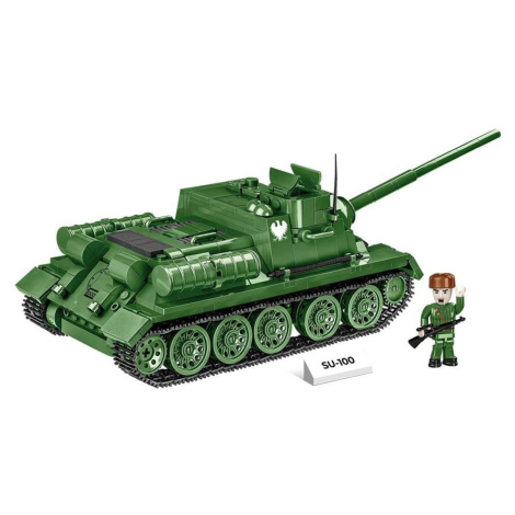 Cobi 2541 Malá armáda II. svetová vojna SU 100 Tank 655 dielikov