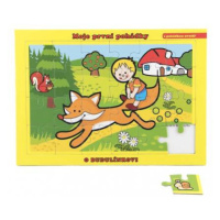 Puzzle doskové O Budulínka 26x17cm 24 dielikov Moje prvé rozprávky