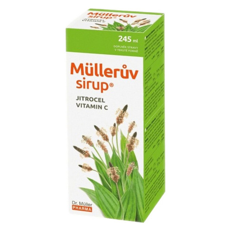 DR. MÜLLER Müllerov sirup so skorocelom a vitamínom C 245 ml