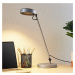 Lucande Vilana LED lampa na písací stôl strieborná