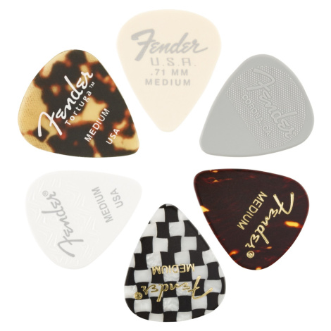 Fender 351 Picks Material Medley Medium