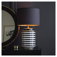 PR Home Gatsby stolová lampa Ø30cm keramika/textil