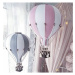 Dadaboom.sk Dekoračný teplovzdušný balón- svetlo sivá - M-33cm x 20cm