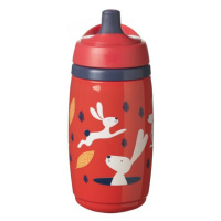 TOMMEE TIPPEE Superstar Sportee, Netečúci športový hrnček, 12m +, Červený 266 ml