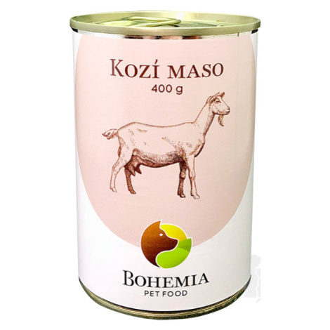 BOHEMIA Kozie mäso vo vlastnej šťave 400g + Množstevná zľava