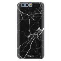 Odolné silikónové puzdro iSaprio - Black Marble 18 - Huawei Honor 9