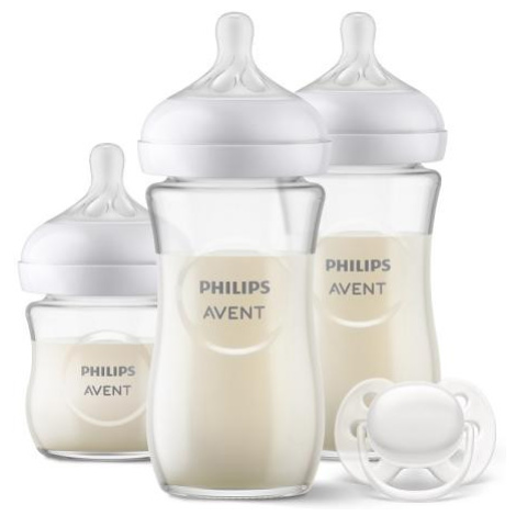 Philips AVENT Novorodenecká štartovacia sada Natural Response sklenená SCD878/11