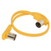 Rockboard Flat MIDI Cable Yellow 30 cm