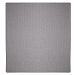 Kusový koberec Porto šedý čtverec - 60x60 cm Vopi koberce