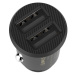 Baseus CCALL-ML01 Grain Nabíjačka do Autá 15.5W 2x USB Black