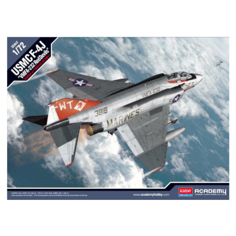 Model Kit letadlo 12556 - USMC F-4J "VMFA-232 Red Devils" (1:72)