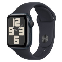 APPLE WATCH SE GPS 40MM MIDNIGHT ALUMINIUM CASE WITH MIDNIGHT SPORT BAND - M/L MR9Y3QC/A