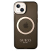 Guess Kryt s MagSafe pre iPhone 14 Plus, Čierny