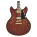 D'Angelico Deluxe DC Satin Brown Burst