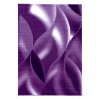 Kusový koberec Plus 8008 lila Rozmery koberca: 80x300