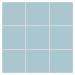 Mozaika Rako Color Two svetlo modrá 10x10 cm mat GAA0K003.1