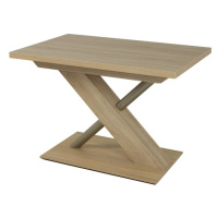 Sconto Jedálenský stôl UTENDI dub sonoma, šírka 130 cm