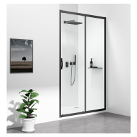 SIGMA SIMPLY BLACK sprchové dvere posuvné 1000 mm, číre sklo GS1110B