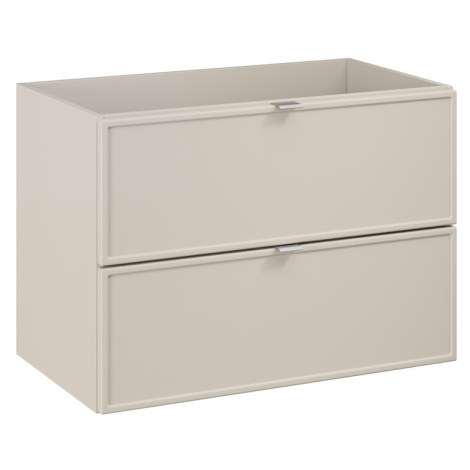 Závěsná skříňka pod umyvadlo Bella Cashmere 2S 80 cm kašmír Comad