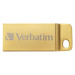 Verbatim USB flash disk, USB 3.0, 16GB, Metal Executive, Store N Go, zlatý, 99104, USB A