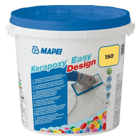 Škárovacia hmota Mapei Kerapoxy Easy Design žltá 3 kg R2T MAPXED3150