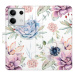 Flipové puzdro iSaprio - Succulents Pattern - Xiaomi Redmi Note 13 5G