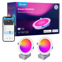 Govee Podhľadové 12cm LED svetlo RGBWW Smart 850lm - 2 ks