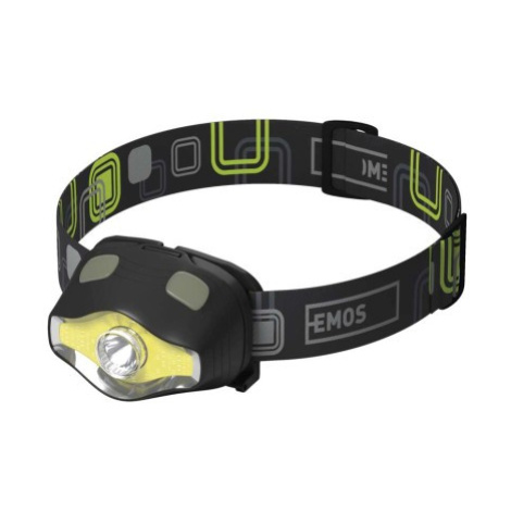 EMOS COB LED + LED čelovka P3536