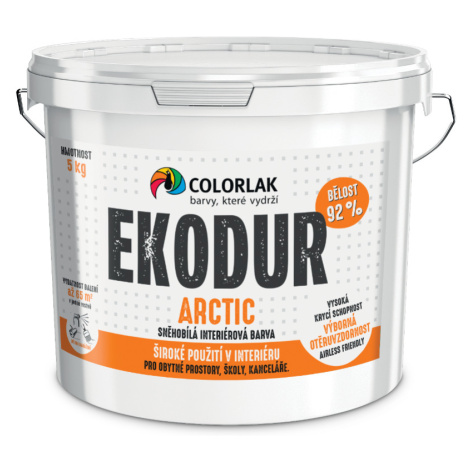 EKODUR ARCTIC - Snehobiela interiérová farba snehobiela 12 kg