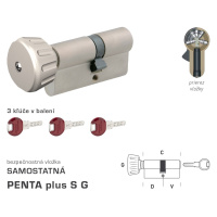 DK - PENTA plus S G - s gombíkom D 50 + V 60 mm