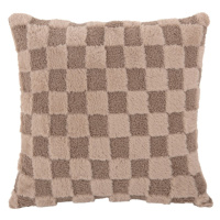 Dekoračný vankúš z mikroplyšu 45x45 cm Checker – PT LIVING