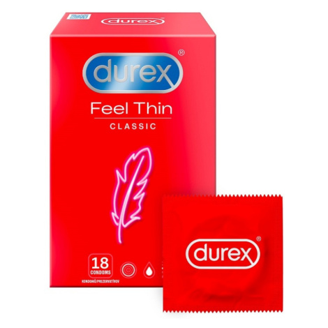 DUREX Feel thin classic 18 ks