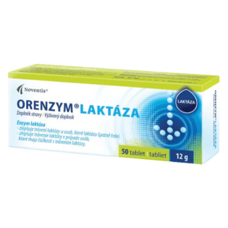 ORENZYM Laktáza 50 tabliet