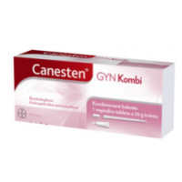 Canesten GYN Kombi tbl.vag. 1 x 500 mg + crm.der. 1 x 20 g