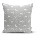 Súprava 4 vianočných obliečok na vankúš a behúň na stôl Minimalist Cushion Covers Snowflakes