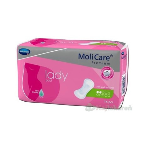 MoliCare Premium lady pad 2 kvapky inkontinenčné vložky 14ks