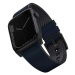 Remienok UNIQ strap Straden Apple Watch Series 4/5/6/7/SE 42/44/45mm. Leather Hybrid Strap blue 