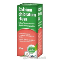 CALCIUM CHLORATUM-TEVA sirup 100 ml