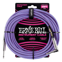 Ernie Ball 25' Braided Cable Purple