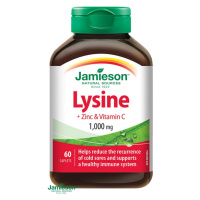 JAMIESON Lyzín 1000 mg so zinkom a vitamínom C 60 tabliet