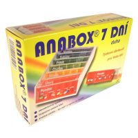 ANABOX Dávkovač na lieky 7 dní dúha