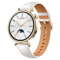Huawei Watch GT 4 41mm White Leather Strap