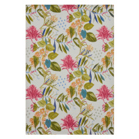 Kusový koberec Flair 105613 Flowers and Leaves Multicolored – na ven i na doma - 80x165 cm Hanse