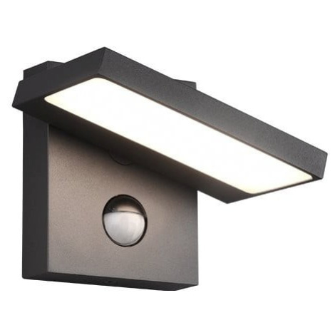 LED vonkajšie svietidlo so senzorom pohybu (výška 12 cm) Horton – Trio