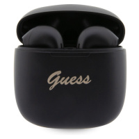 Guess True Wireless Script Logo BT5.3 6H Stereo Earphones Black