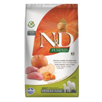 Farmina N&D dog PUMPKIN (GF) adult medium & maxi, boar & apple 2,5kg